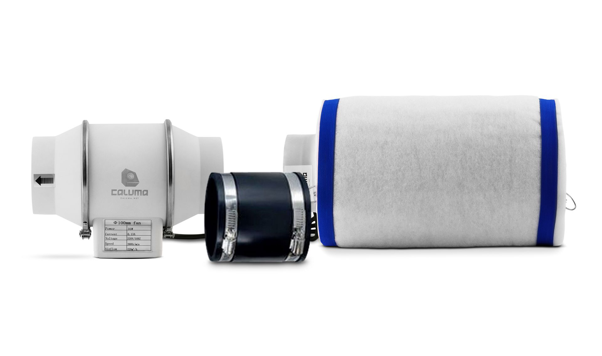 Caluma Midi Filter Lüfter Set 220 Kubik